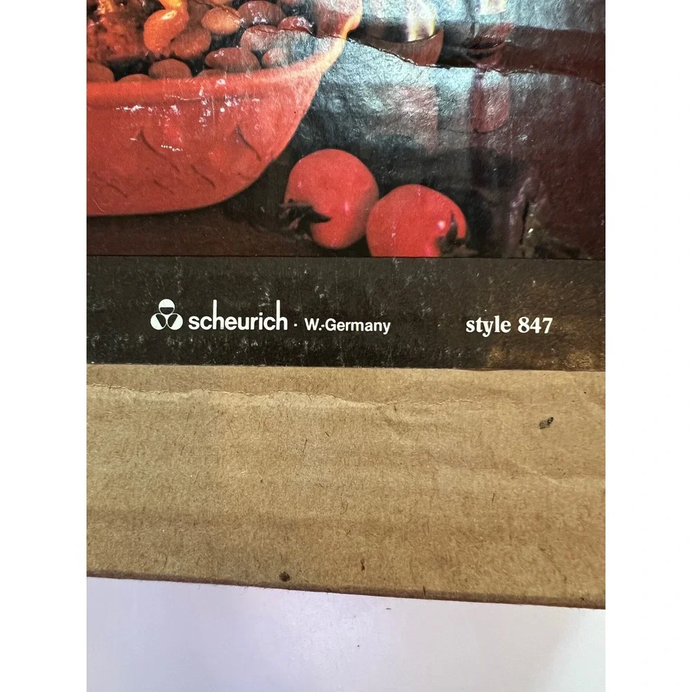 Scheurich‎ West Germany Clay Baker 847 Terracotta Roaster 4-6 Person Oven Proof